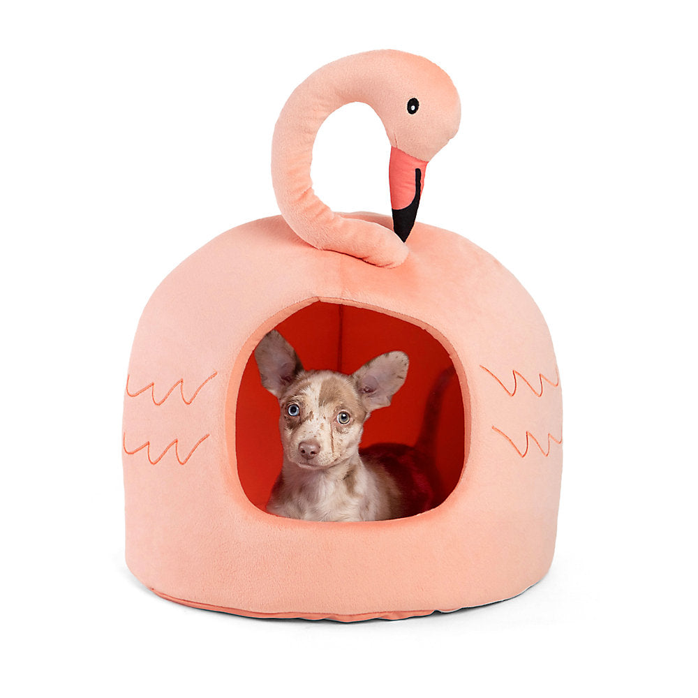 Pink flamingo 2025 dog bed